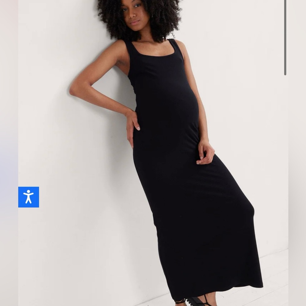 The long body rib dress